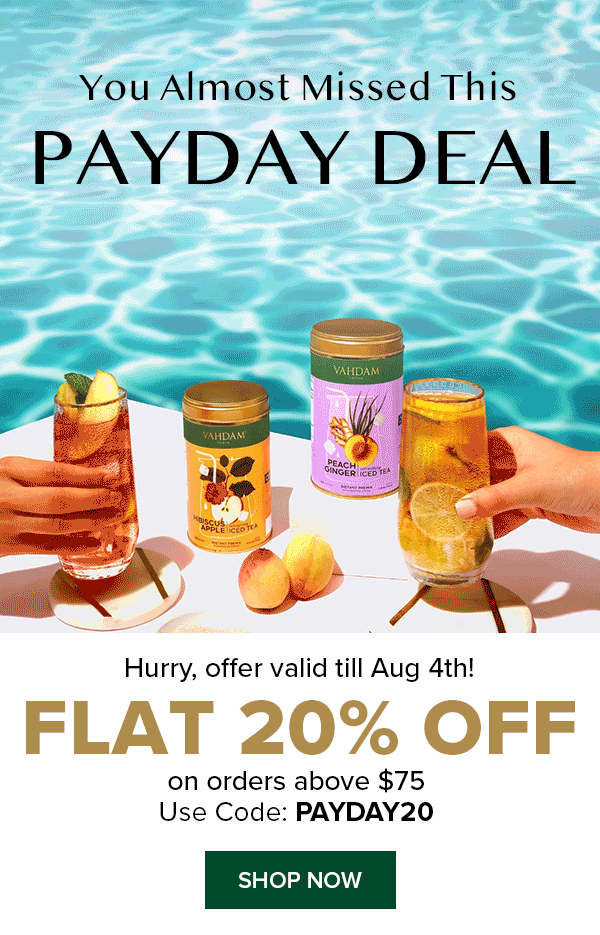 20% OFF on orders above $75 | Code: PAYDAY20